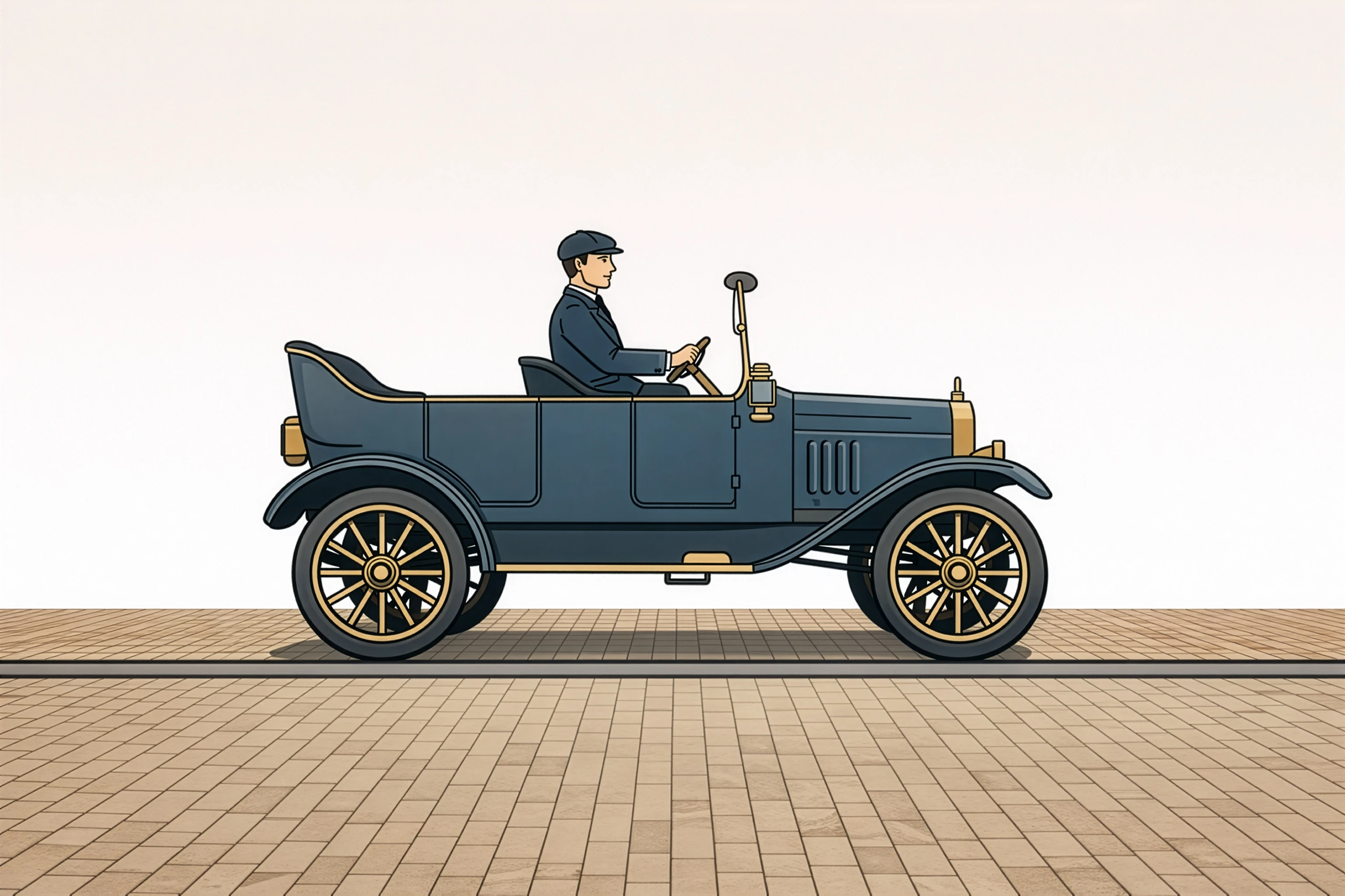1908 – Die Ära der Motorisierung